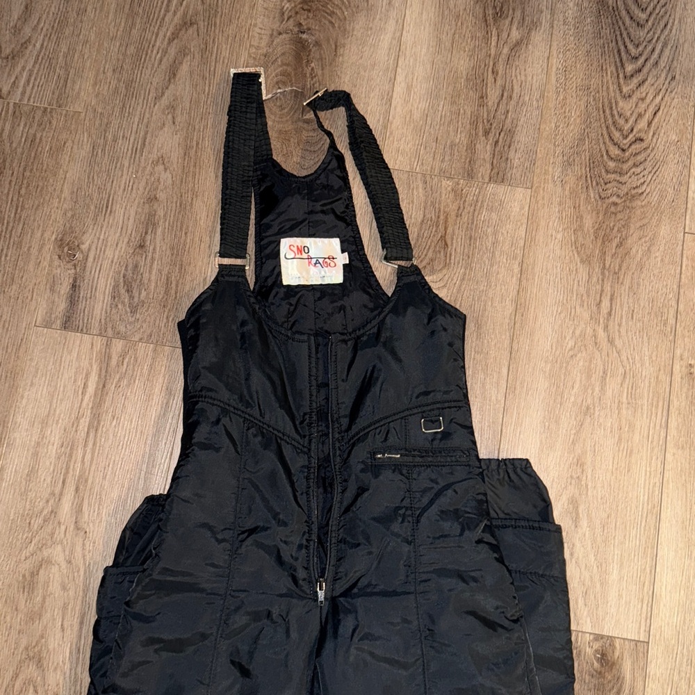 Vintage snowing/skateboarding bibs